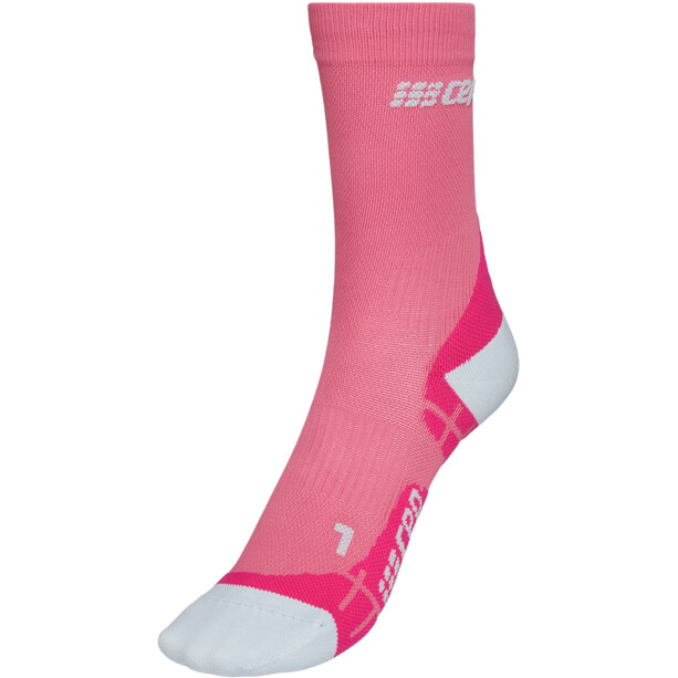 cep Ultralight Short Socks Women, roze/grijs