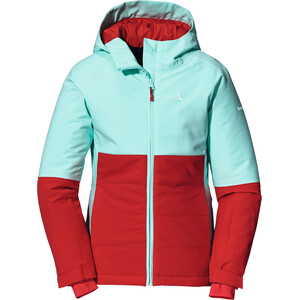 Schöffel Hochblassen Ski Jacket Girls, blauw/rood blauw/rood