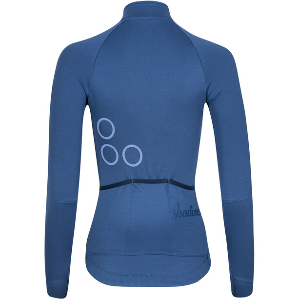 Isadore TherMerino Maillot manches longues Femme, bleu
