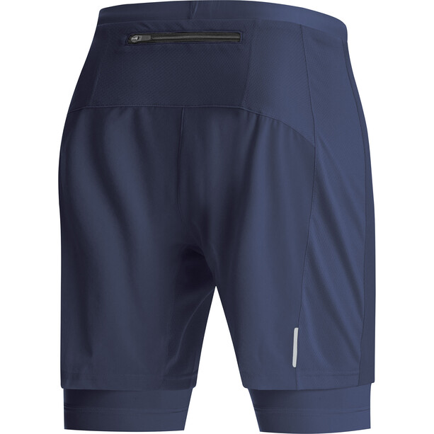 GOREWEAR R5 2en1 Shorts Hombre, azul