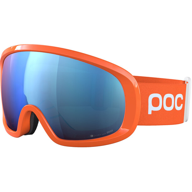 POC Fovea Mid Clarity Comp + Goggles, oranje/blauw