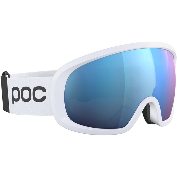 POC Fovea Mid Clarity Comp + Schutzbrille weiß/blau