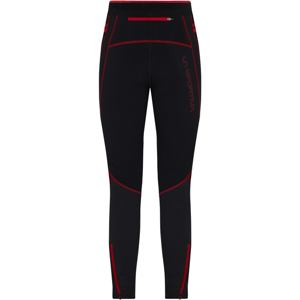 La Sportiva Primal Pantaloni Uomo, nero/rosso