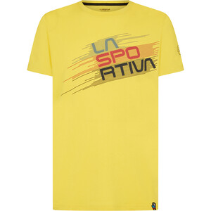 La Sportiva Stripe Evo T-Shirt Uomo, giallo giallo