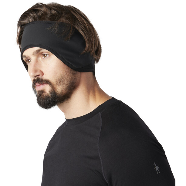 Smartwool Merino Sport Fleece Wind Training Headband, zwart