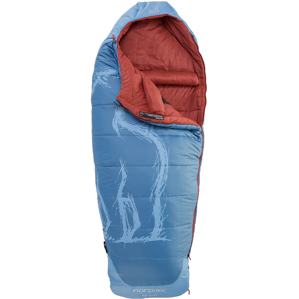 Nordisk Puk Scout Bolsa de dormir 130-150 cm Niños, rojo