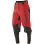 Gonso Sirac 3in1 Softshell Pants Pad Men high risk red