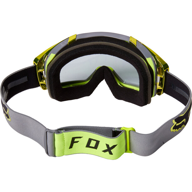 Fox Vue Stray Goggles Herren grau/gelb