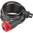 Red Cycling Products Essential Candado Cable 8x1800mm, negro