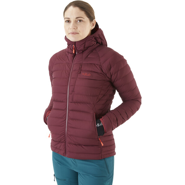 Rab Infinity Microlight Giacca Donna, rosso