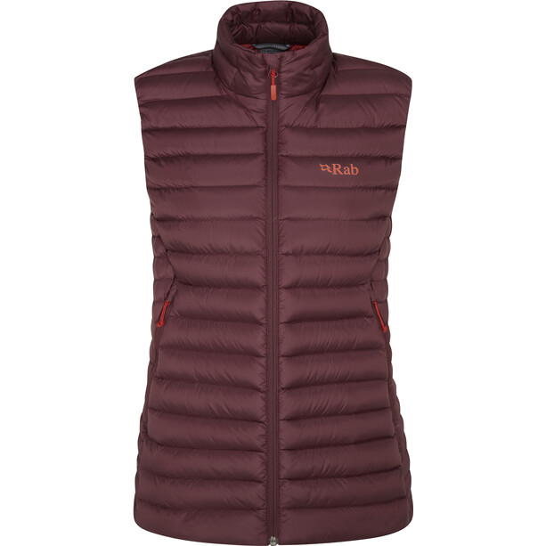 Rab Microlight Gilet Donna, rosso