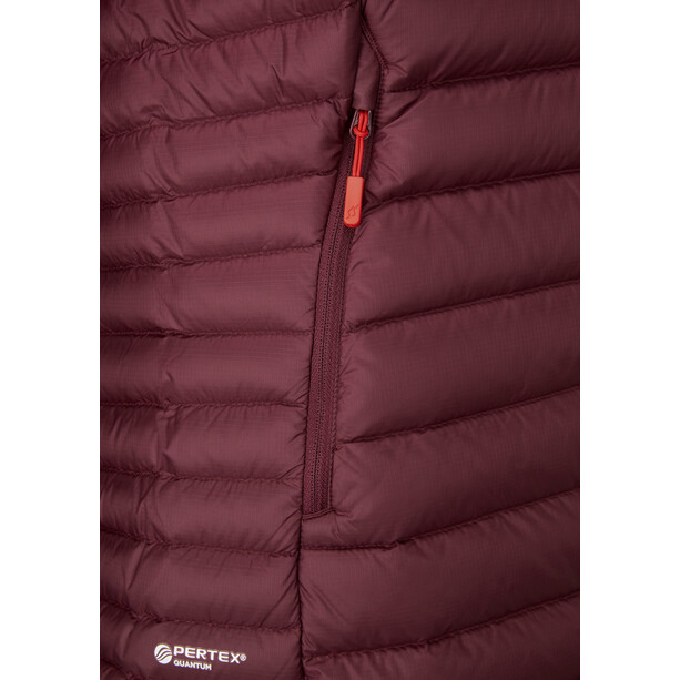 Rab Microlight Alpine Long Giacca Donna, rosso