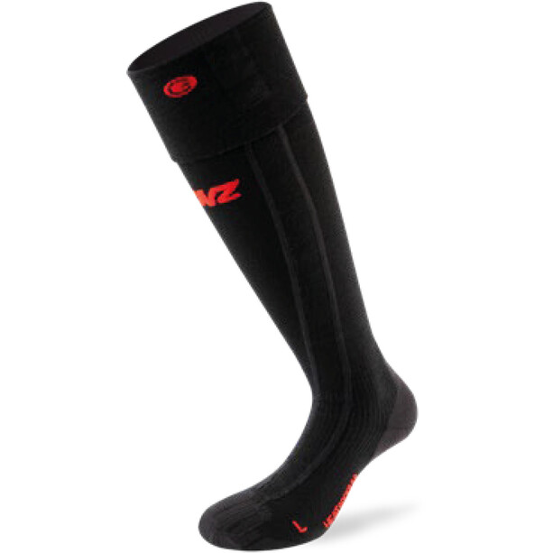 Lenz Heat Sock 6.0 Toe Cap Merino Compression svart