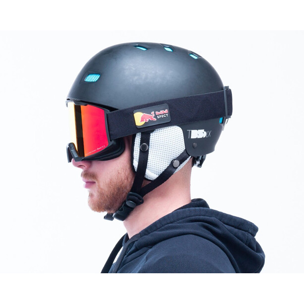 Red Bull SPECT Solo Schutzbrille schwarz/rot
