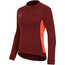 Protective P-Sweet Leafs Maglia jersey a maniche lunghe Donna, rosso
