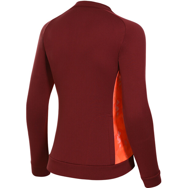 Protective P-Sweet Leafs Maillot manches longues Femme, rouge