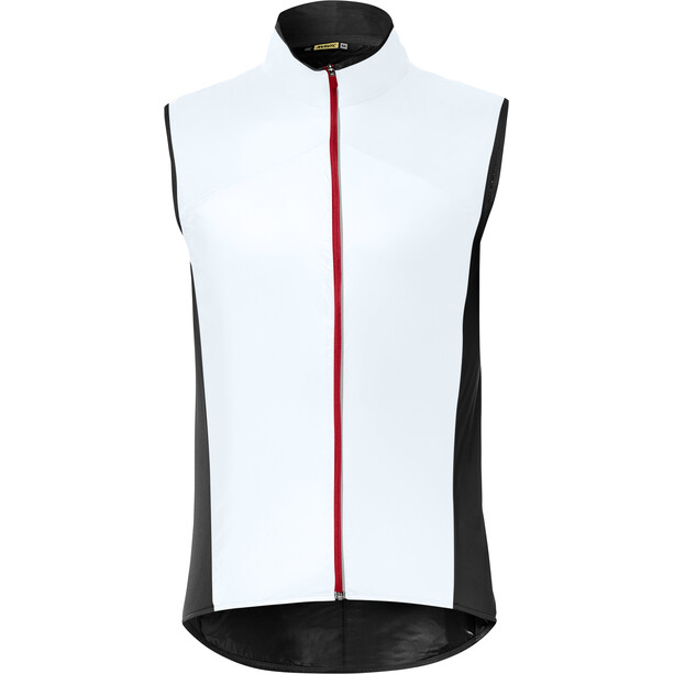 Mavic Sirocco SL Vest Heren, wit/zwart