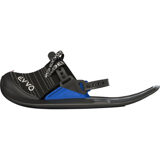EVVO Original Chaussures de neige avec crampons, noir/bleu