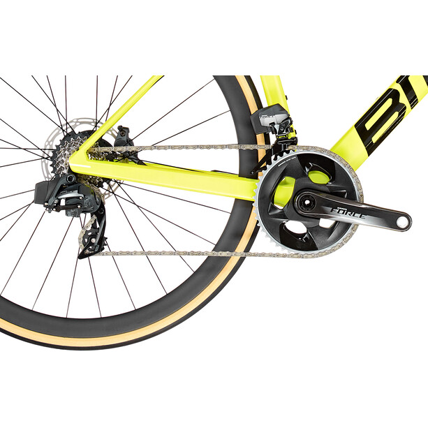 BMC Teammachine SLR01 Four, negro/amarillo