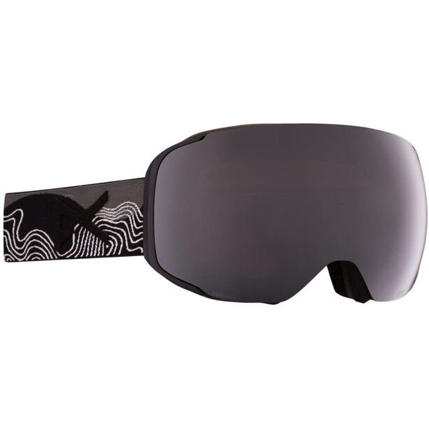 Anon M2 Schutzbrille inkl. Zusatzbrillenglas + MFI Sturmmaske Herren grau