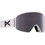 Anon M4 Cylindrical Schutzbrille inkl. Zusatzbrillenglas + MFI Sturmmaske Herren weiß/grau