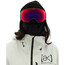 Anon WM1 Schutzbrille inkl. Zusatzbrillenglas + MFI Sturmmaske Damen schwarz/rot