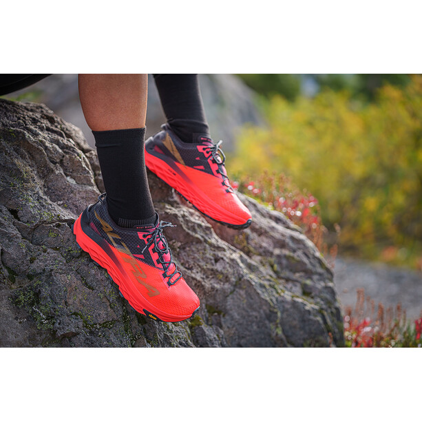 Altra Mont Blanc Zapatos para correr Mujer, rojo/negro