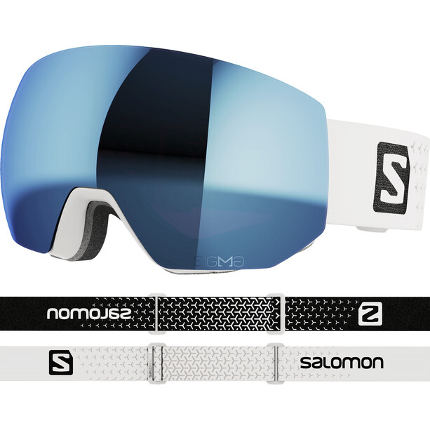 Salomon Radium Pro Sigma Schutzbrille weiß/blau