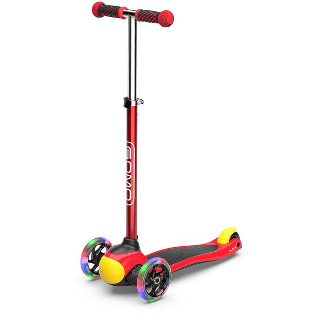 GOMO 3-Wheel Scooter Kinder rot/blau