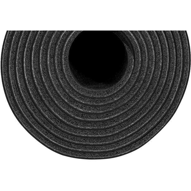 CAMPZ Light Comfort PU Position Line Estera de yoga M, negro