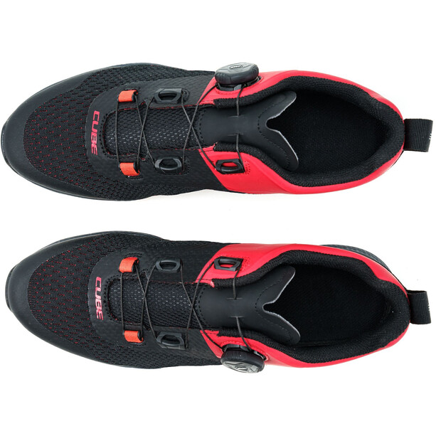 Cube ATX OX Pro Zapatillas, negro/rojo