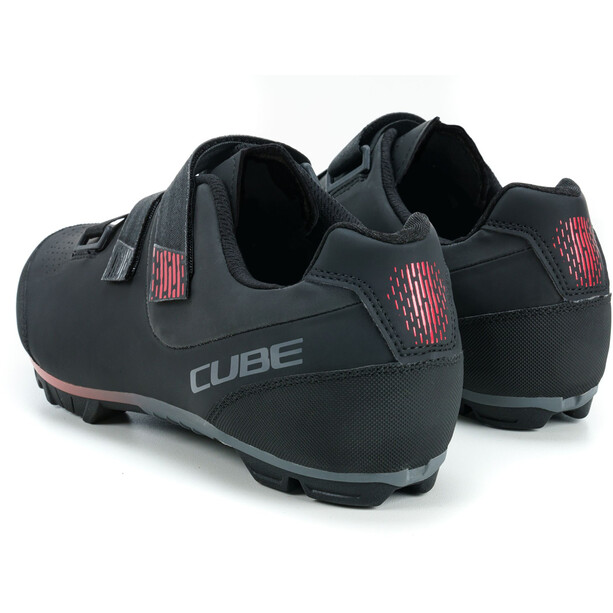 Cube MTB Peak Schuhe schwarz/rot