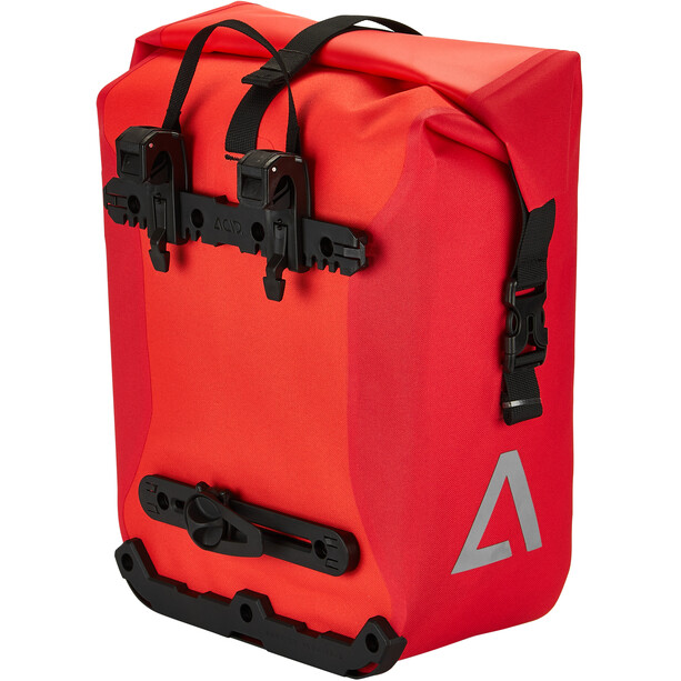 Cube ACID Travlr Pro 15 Alforja Bici, rojo