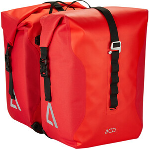 Cube ACID Travlr Pro 20/2 Gepäckträgertasche rot