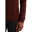 Icebreaker 260 Tech Koszulka z długim rękawem i zamkiem błyskawicznym Mężczyźni, brązowy