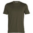 Icebreaker Tech Lite II T-shirt manches courtes Homme, olive