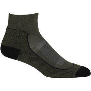 Icebreaker Hike+ Light Mini Socks Men loden/black/gritstone heather loden/black/gritstone heather