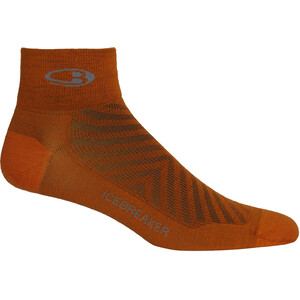 Icebreaker Run+ Ultralight Mini Socken Herren orange orange