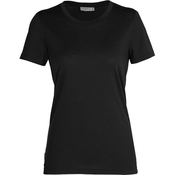 Icebreaker Tech Lite II Camiseta SS Mujer, negro