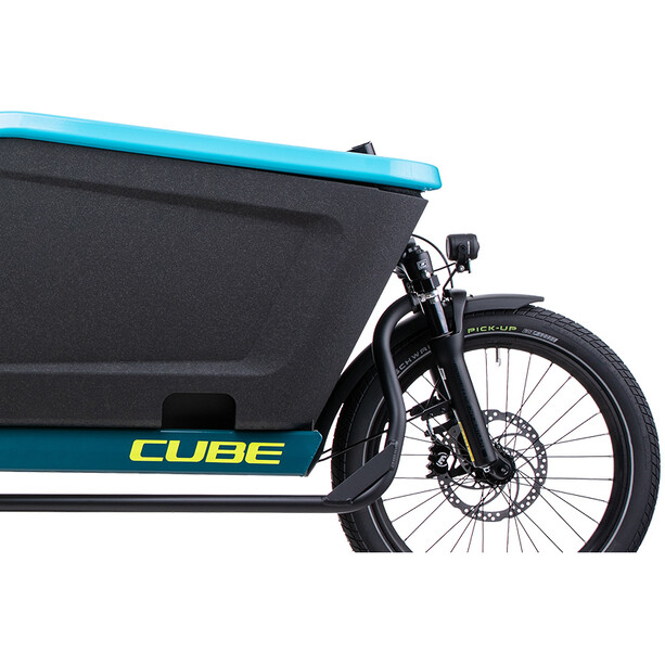 Cube Cargo Sport Dual Hybrid 1000 27.5", Bleu pétrole