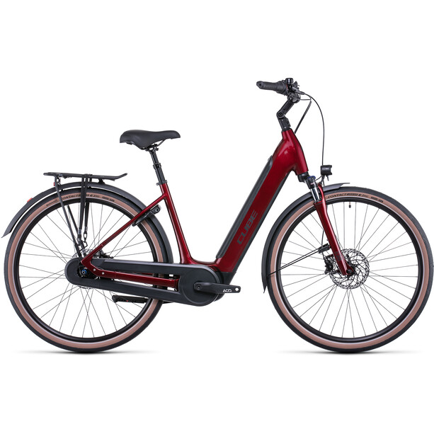 Cube Supreme Hybrid Pro 625 Easy Entry, rosso