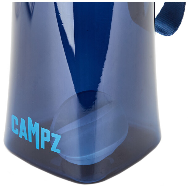 CAMPZ Bouteille en Tritan Clip 350ml, bleu