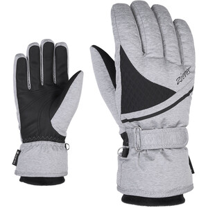 Ziener Kiana GTX + Gore Plus Warm Handschuhe Damen grau/schwarz grau/schwarz
