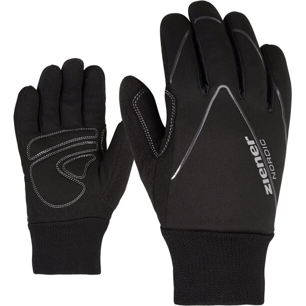 Ziener Unico Cross-Country Gloves Kids, zwart
