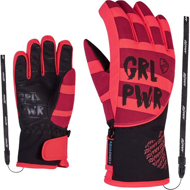 Ziener Liwa AS PR Gloves Girls, roze