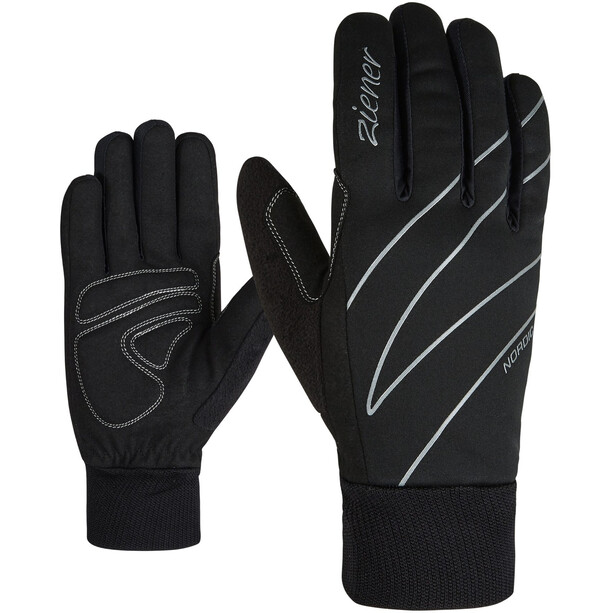 Ziener Unica Cross-Country Gloves Women, zwart