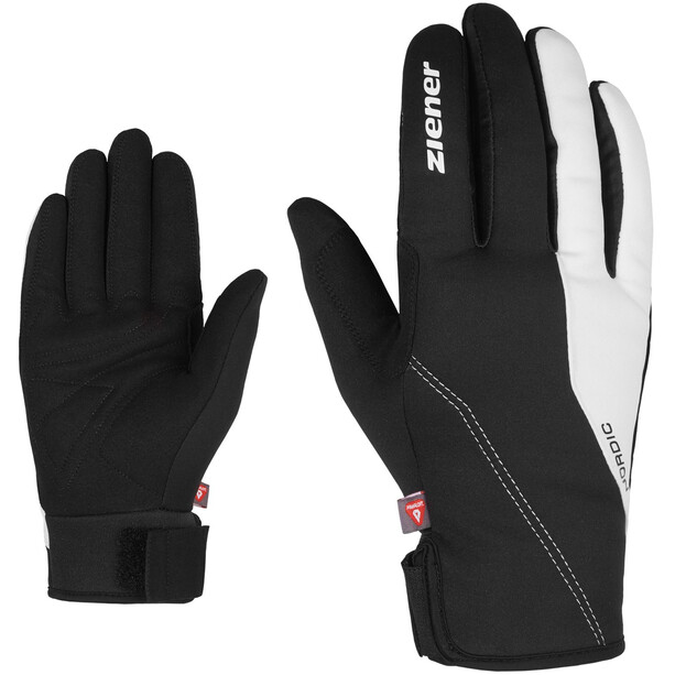 Ziener Ultimana PR Langlauf handschoenen Dames, zwart/wit