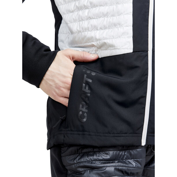 Craft ADV Storm Insulate Nordic Jacke Damen weiß/schwarz