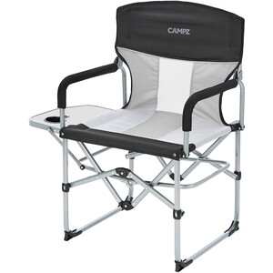 CAMPZ Compact Director's Chair, negro/gris negro/gris