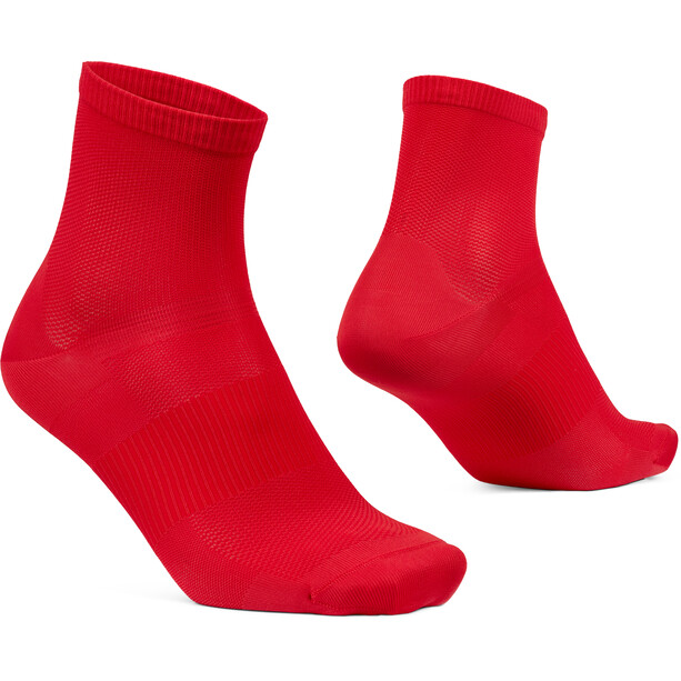 GripGrab Lightweight Airflow Calze corte, rosso